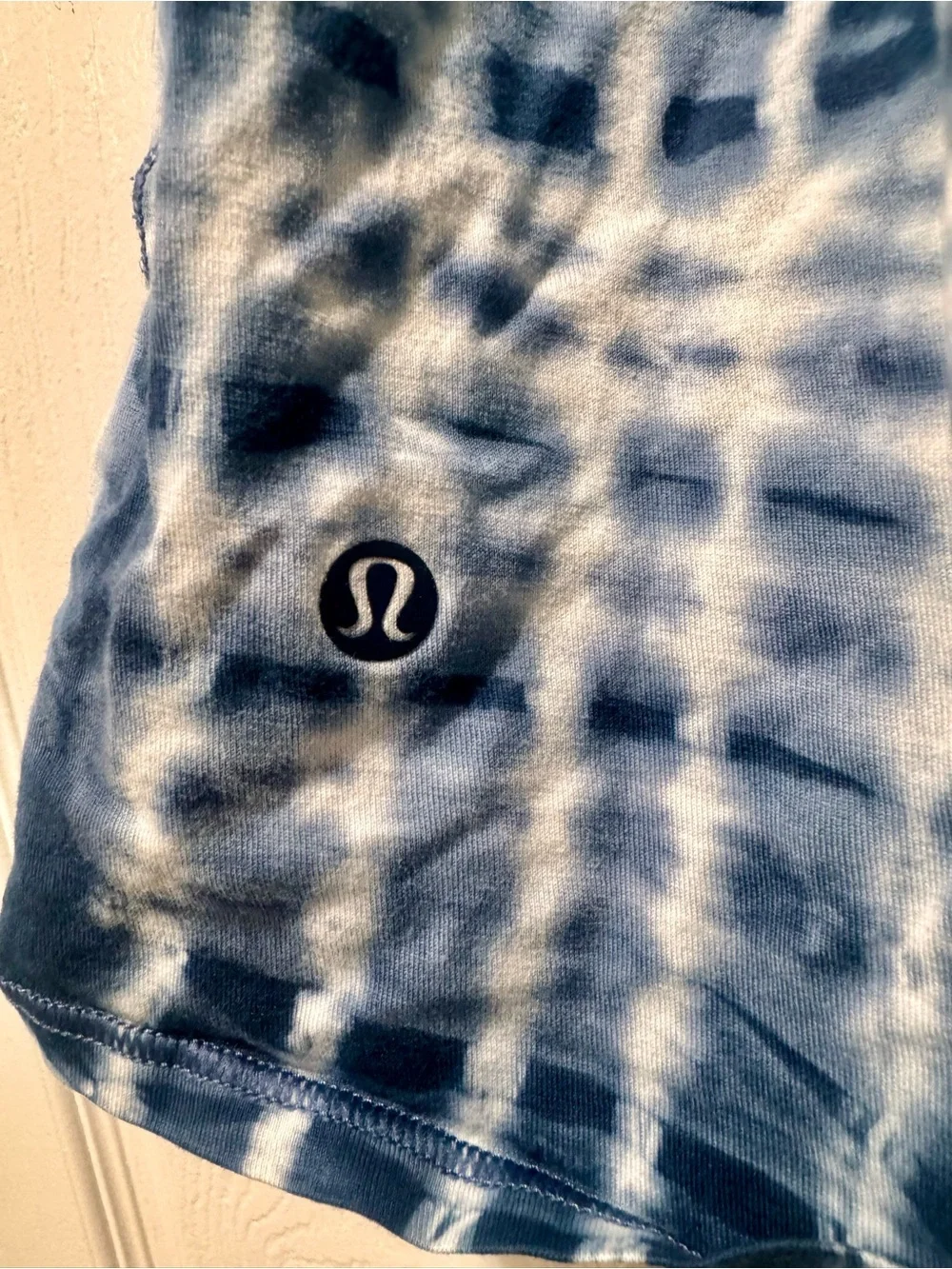lululemon athletica Indigo Tie-Dye High Neck Tank